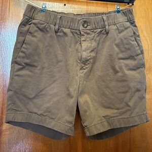 Bearbottom Men’s S 5.5” Stretch Chino Brown Shorts